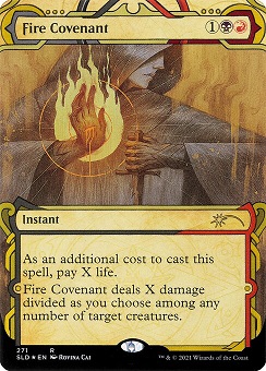Fire Covenant Secret Lair Drop - Strixhaven Frame